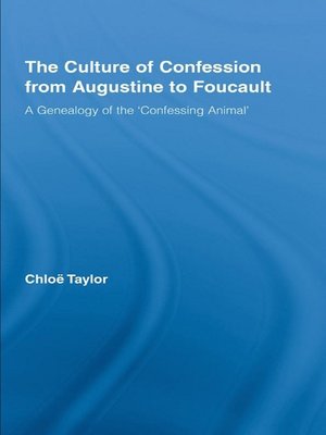 cover image of The Culture of Confession from Augustine to Foucault